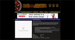Desktop Screenshot of big20joker.spielautomaten-xxl.ch